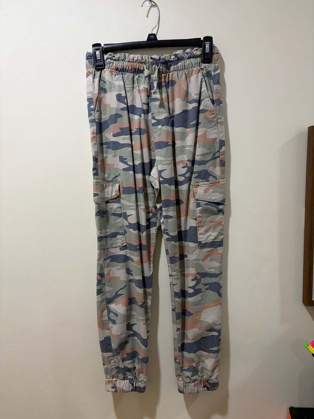 Abercrombie Kids Camo Cargo Jogger Pants Size 11/12